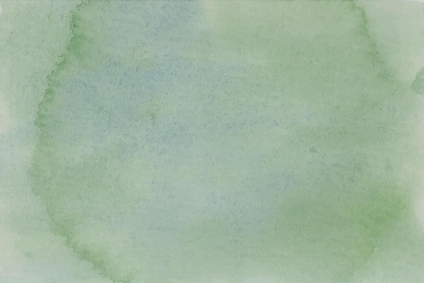 Abstract green watercolor texture background vector