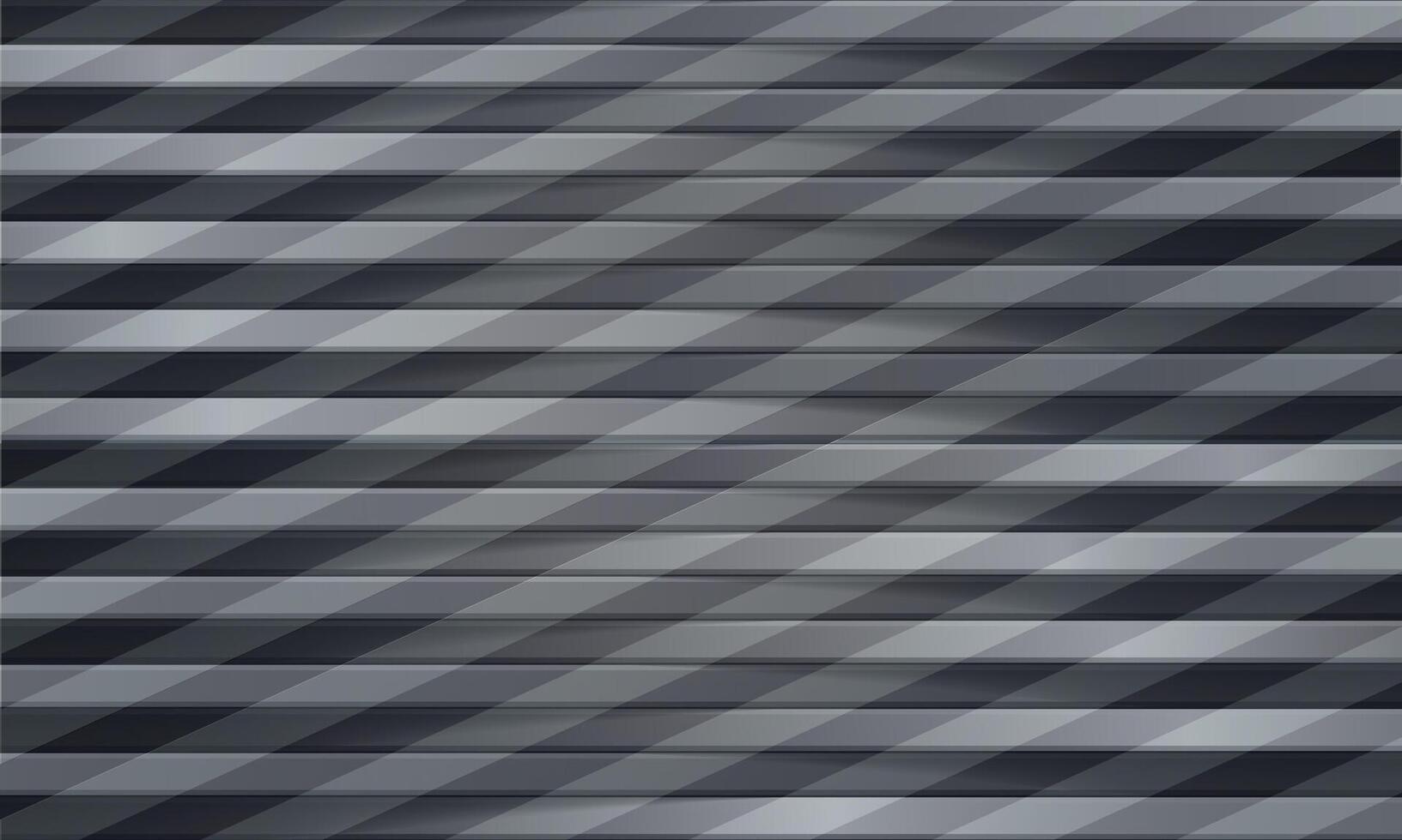double Stripes diagonal and horizontal pattern. White on black. vector