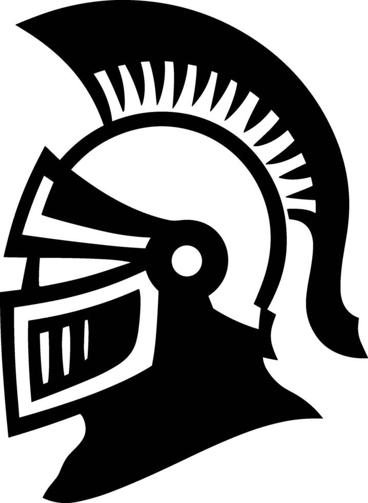 Templar Knight Helmet vector