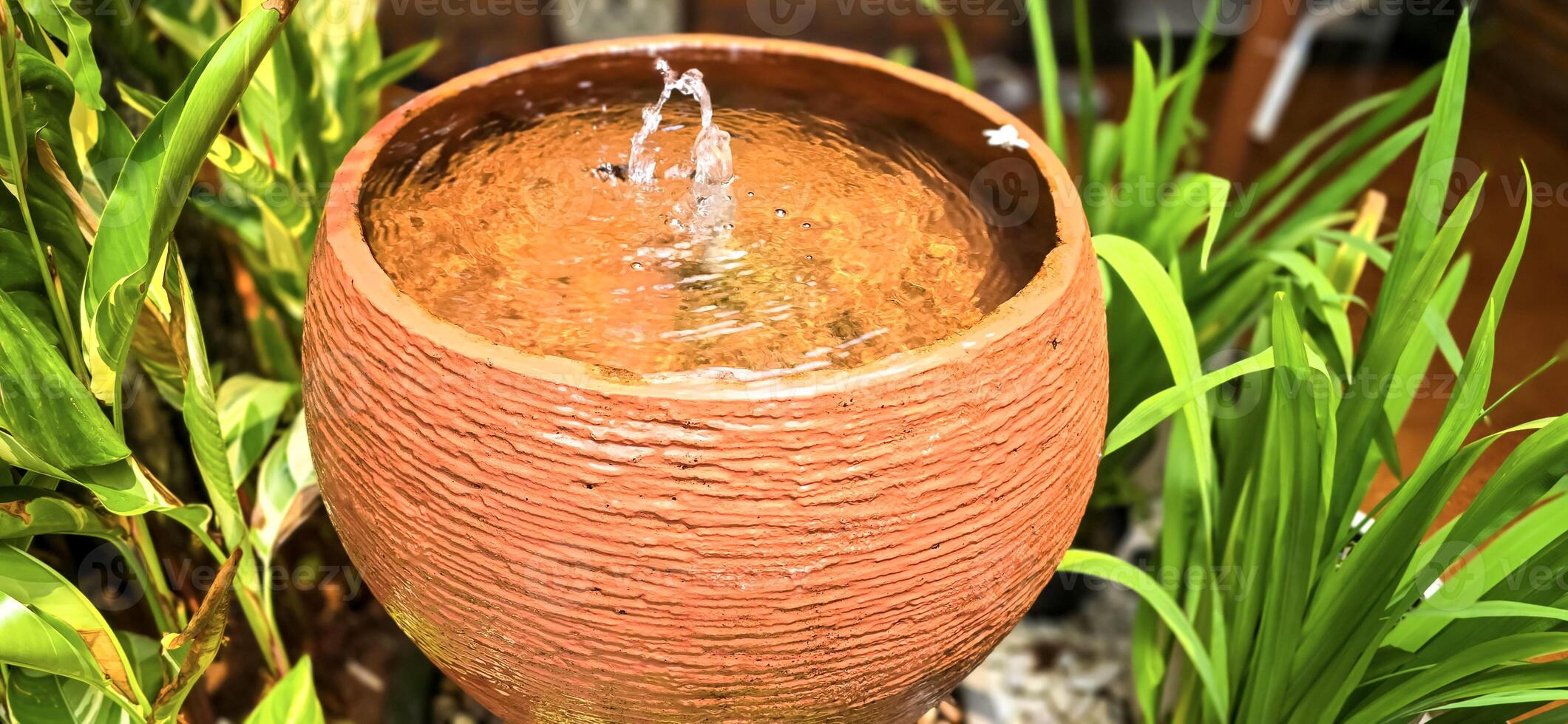 Antique ceramic and pottery decorative clay jugs and pot, a set of ancient utensils for interior or exterior decorations, good also for multimedia design photo
