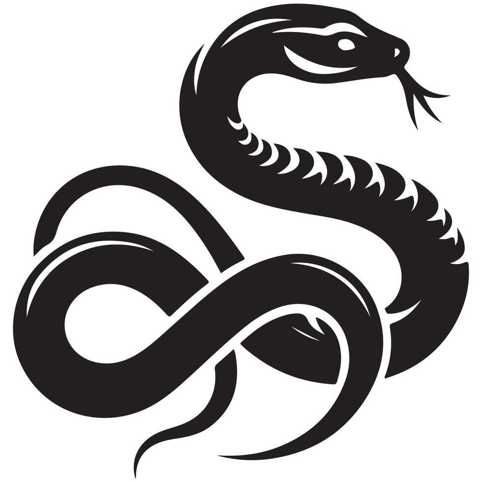 Artful Black and White Design vector