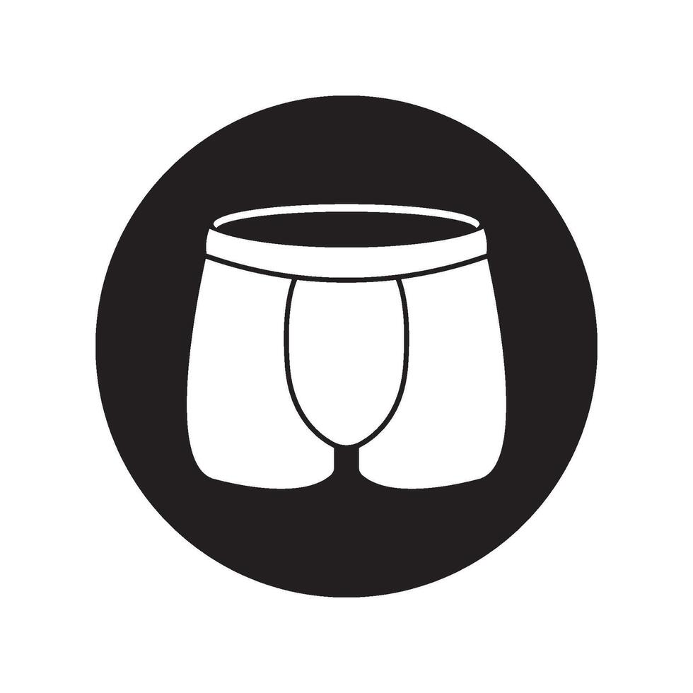 Boxer briefs icon vector