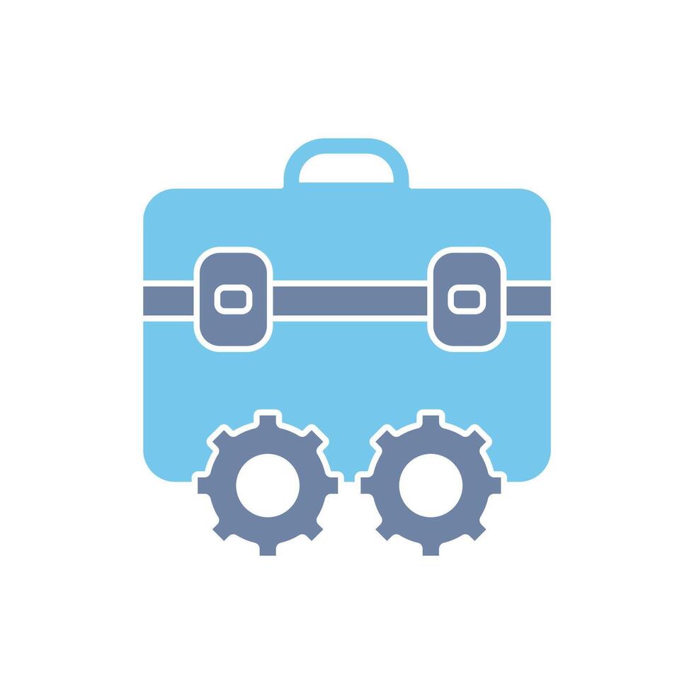 toolbox concept line icon. Simple element illustration. toolbox concept outline symbol design. vector