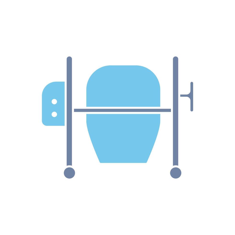 concrete mixer concept line icon. Simple element illustration. concrete mixer concept outline symbol design. vector