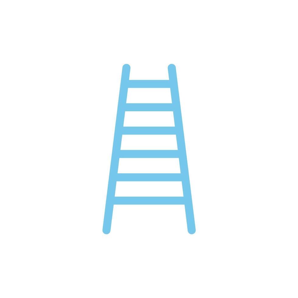 ladder concept line icon. Simple element illustration. ladder concept outline symbol design. vector