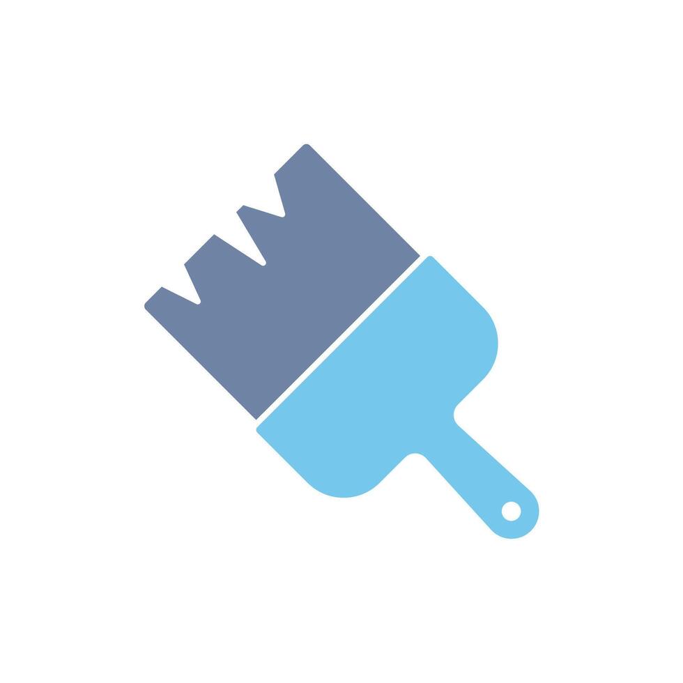 paintbrush concept line icon. Simple element illustration. paintbrush concept outline symbol design. vector