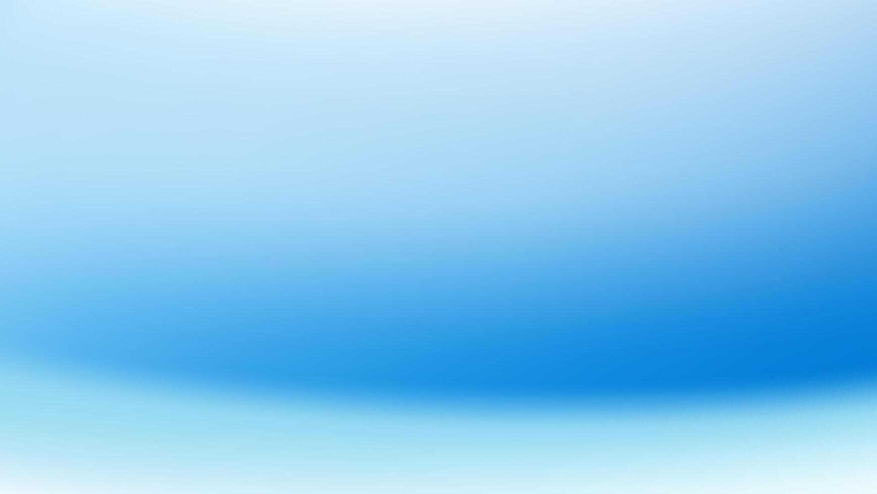 Smooth gradient background with white and blue color vector