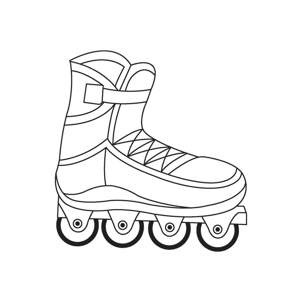 skates icon design vector