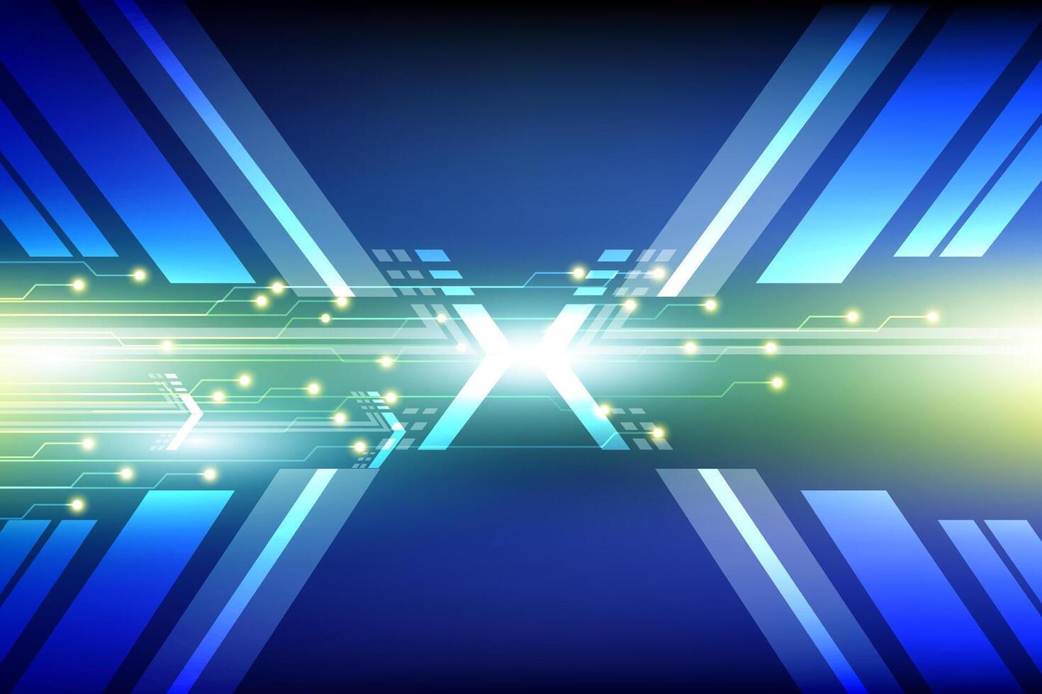 Abstract background, arrow symbol, future technology vector