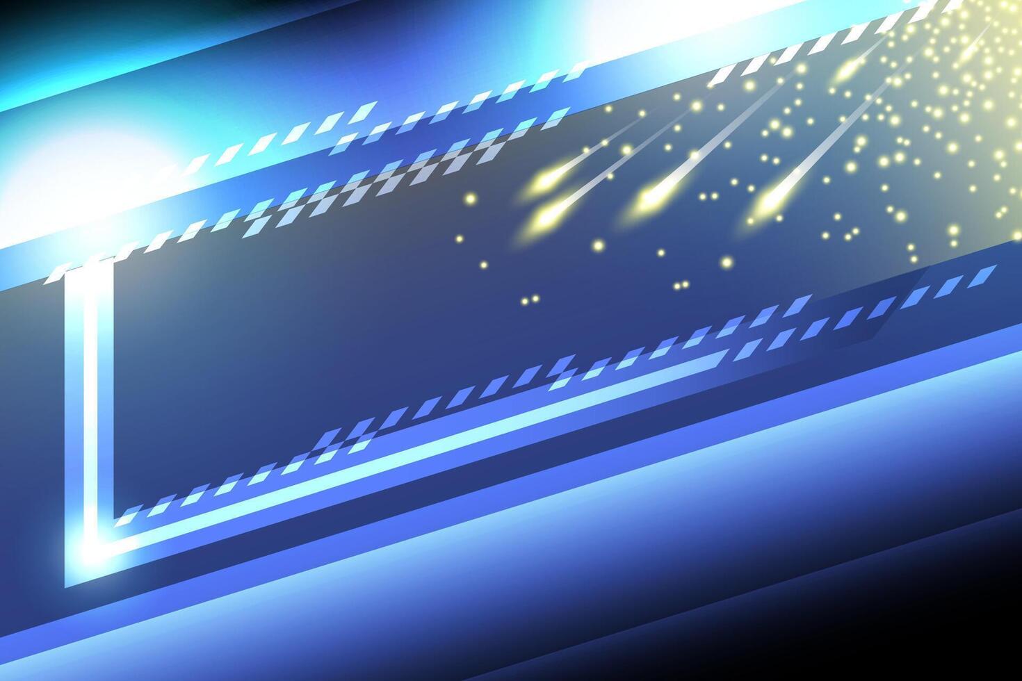 Abstract technology background Memphis vector