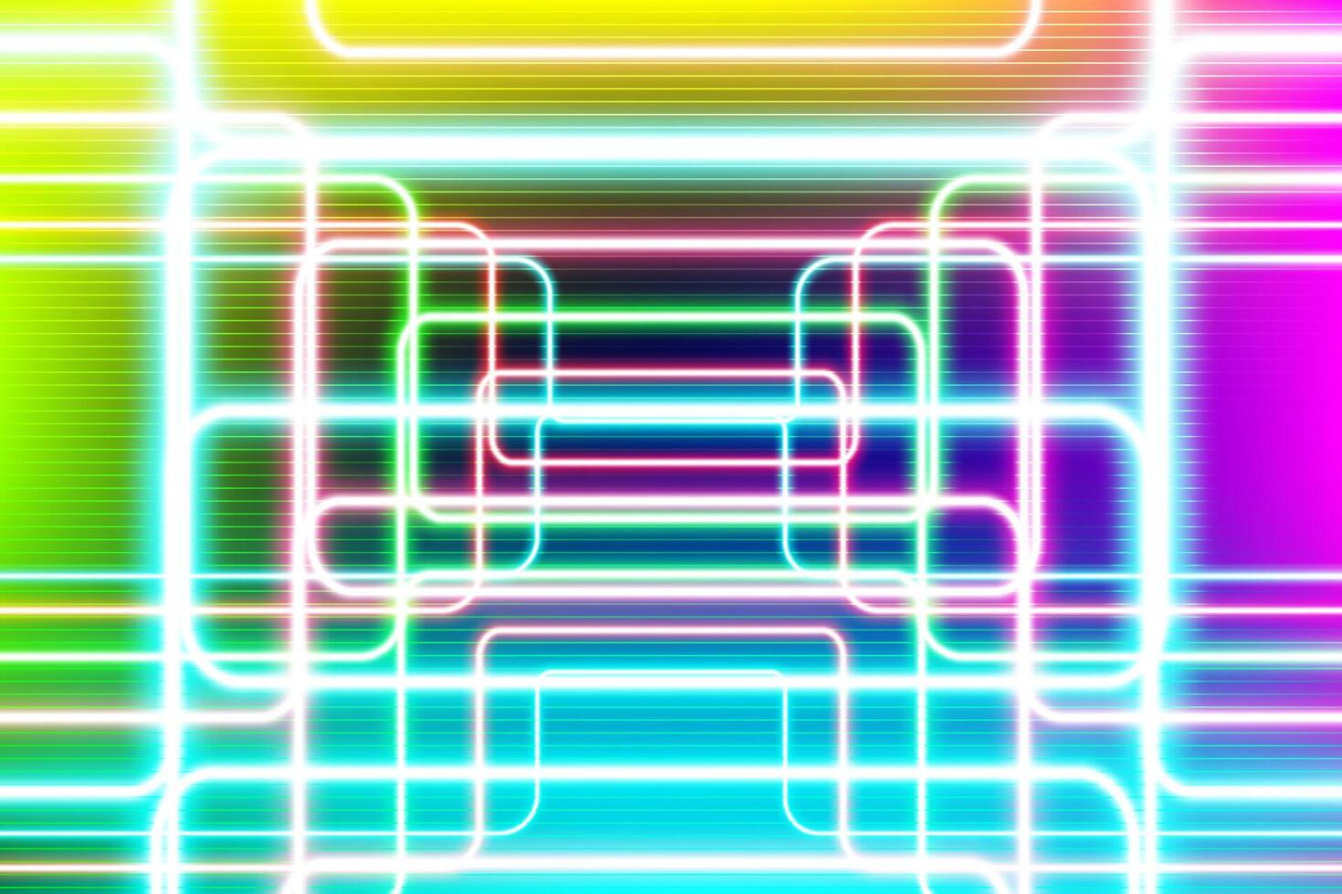 Abstract background, neon lights, colorful transitions vector
