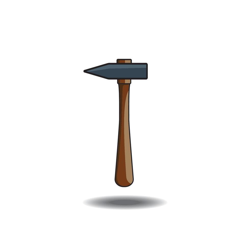 hammer logo illustration design creative design vector