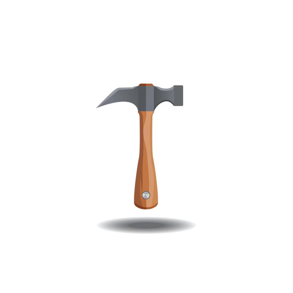 hammer logo illustration design creative design vector
