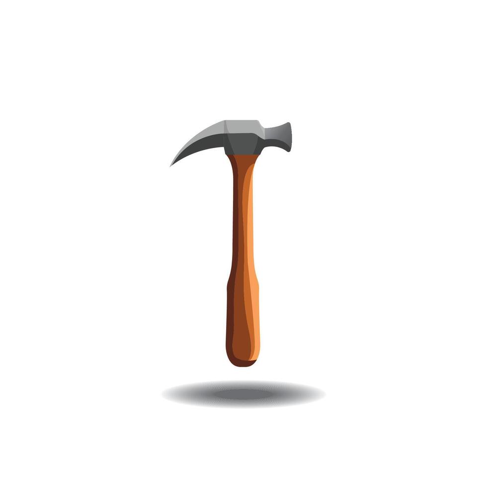 hammer logo illustration design creative design vector