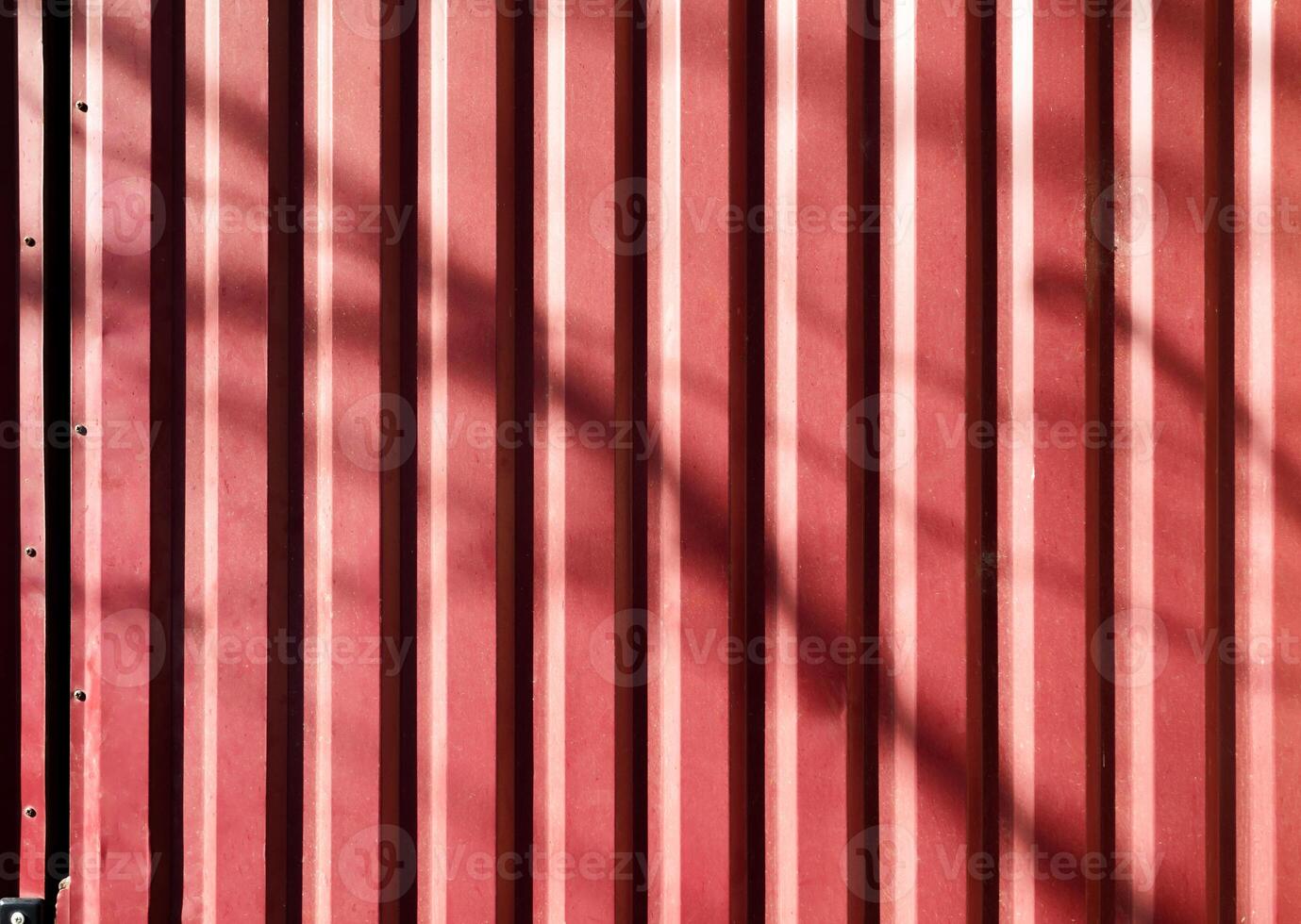 Old metal fence. photo