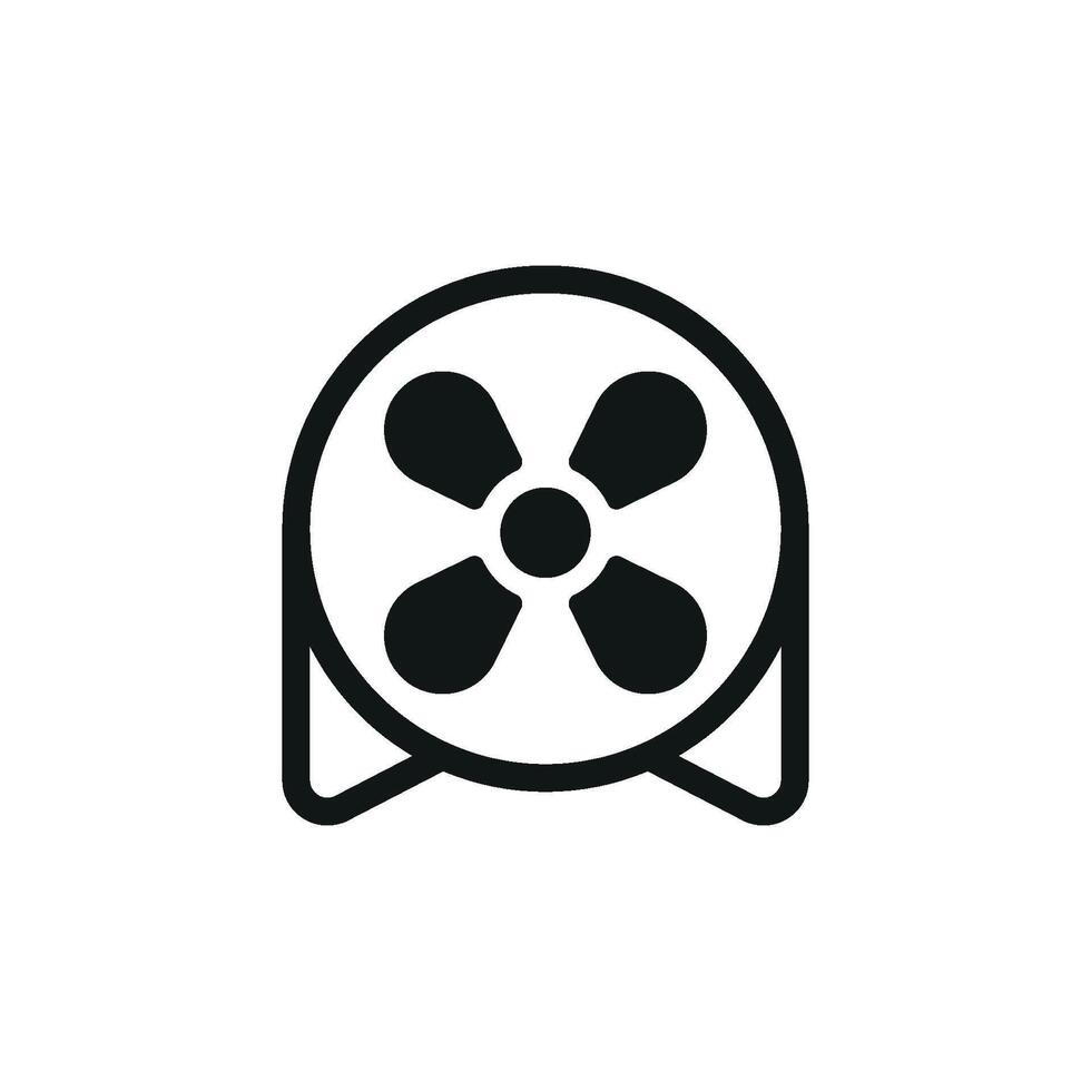 Fan icon design templates simple and modern vector