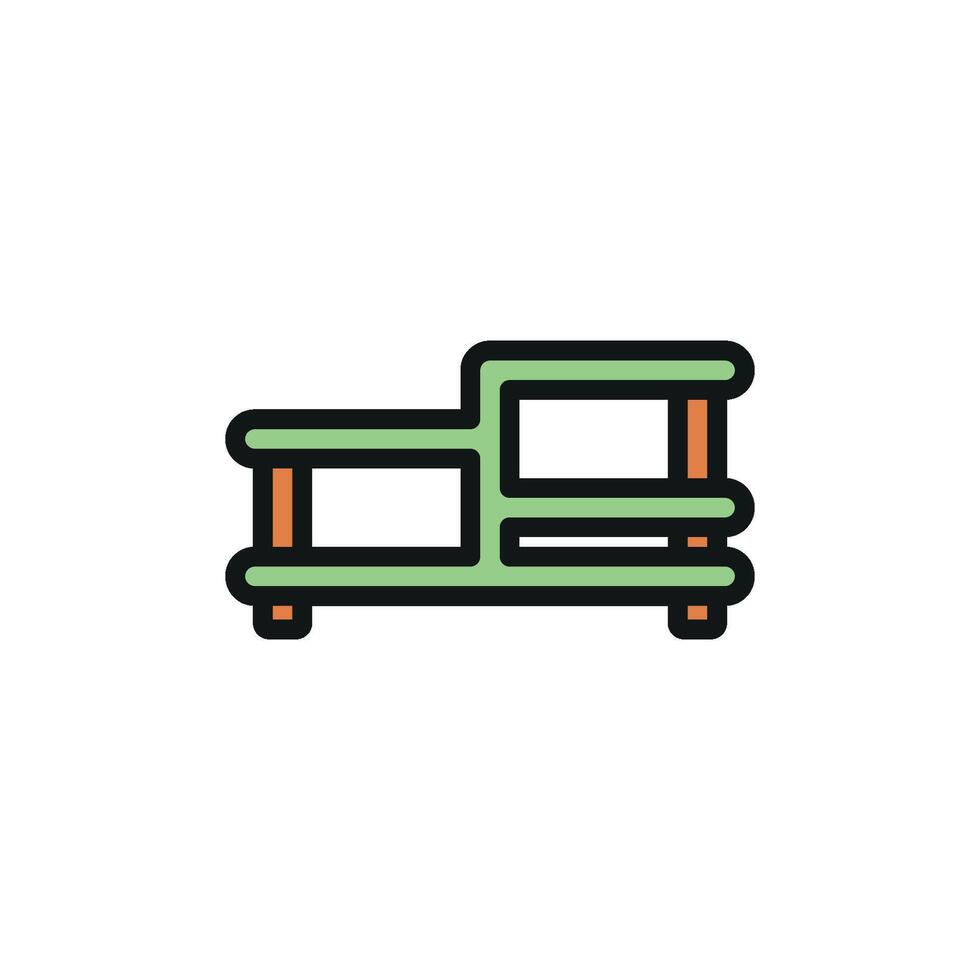 Coffee table icon design templates simple and modern vector