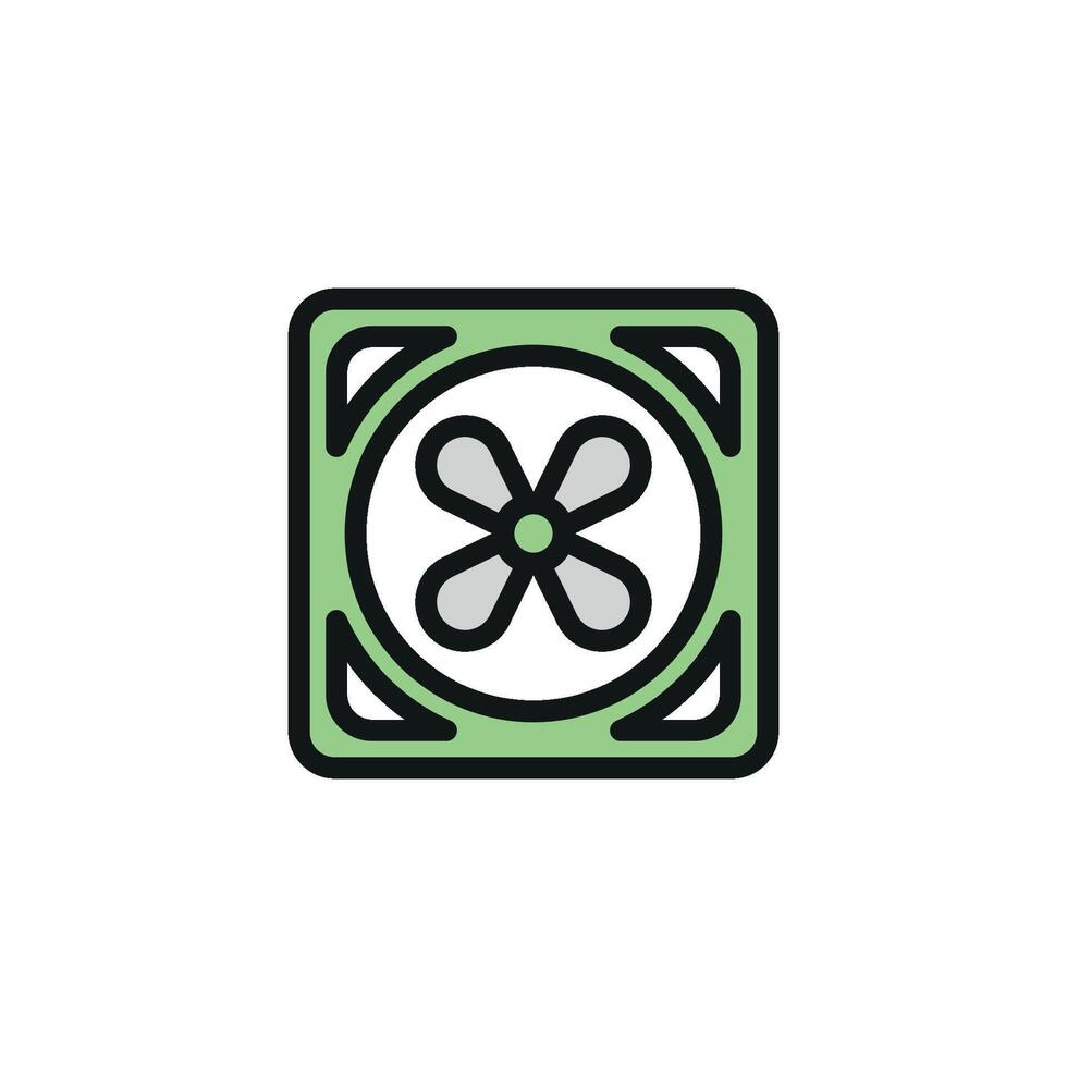 Fan icon design templates simple and modern vector