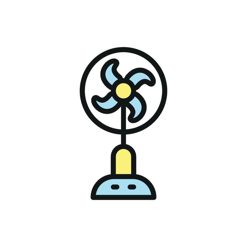 Fan icon design templates simple and modern vector
