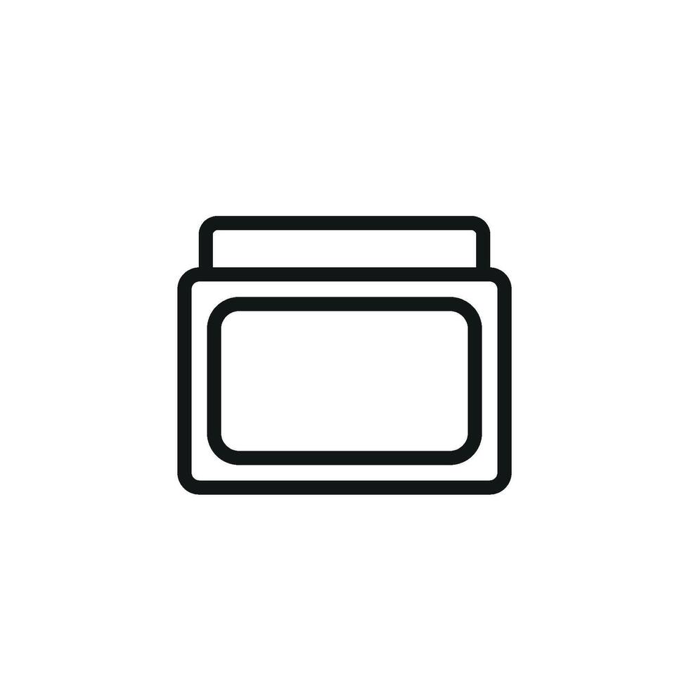 Coffee table icon design templates simple and modern vector