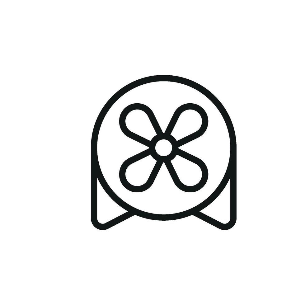 Fan icon design templates simple and modern vector