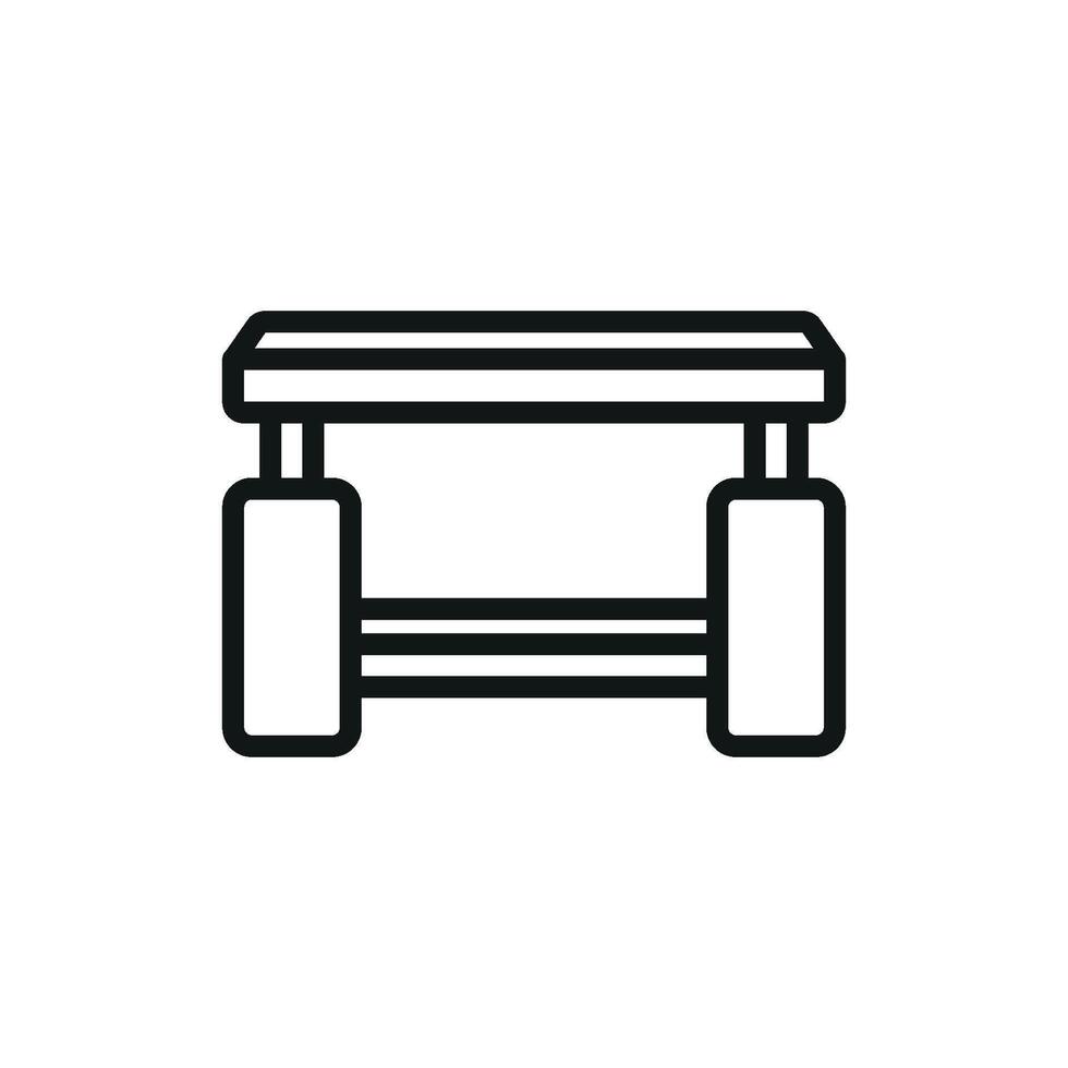 Coffee table icon design templates simple and modern vector