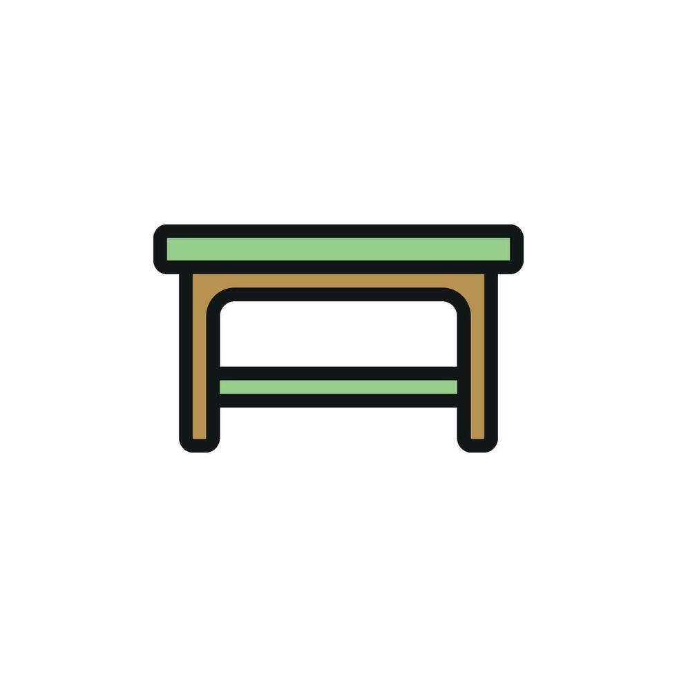 Coffee table icon design templates simple and modern vector