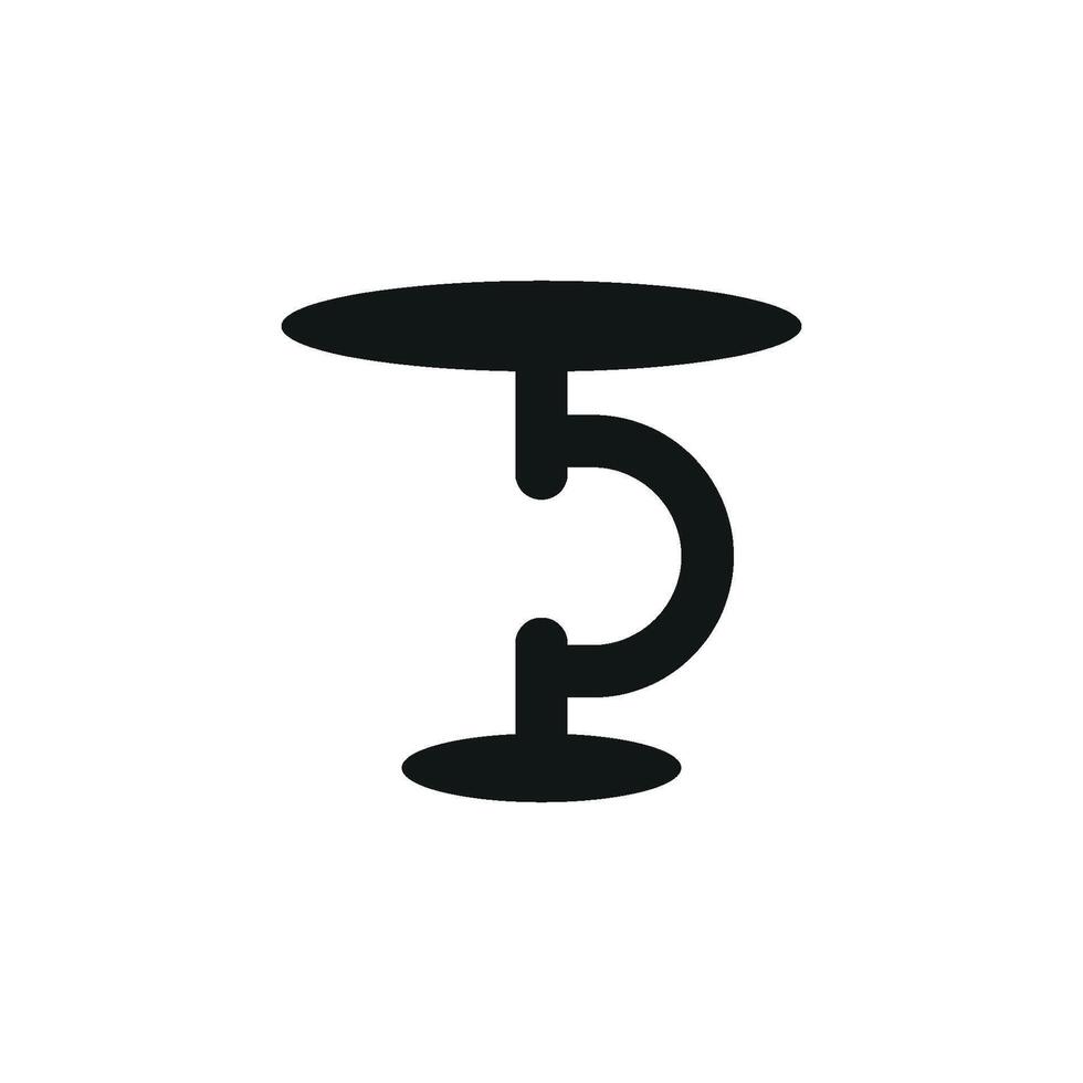 Coffee table icon design templates simple and modern vector