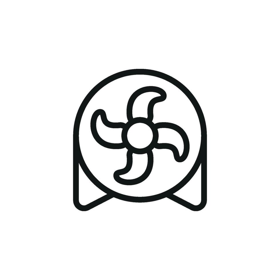 Fan icon design templates simple and modern vector