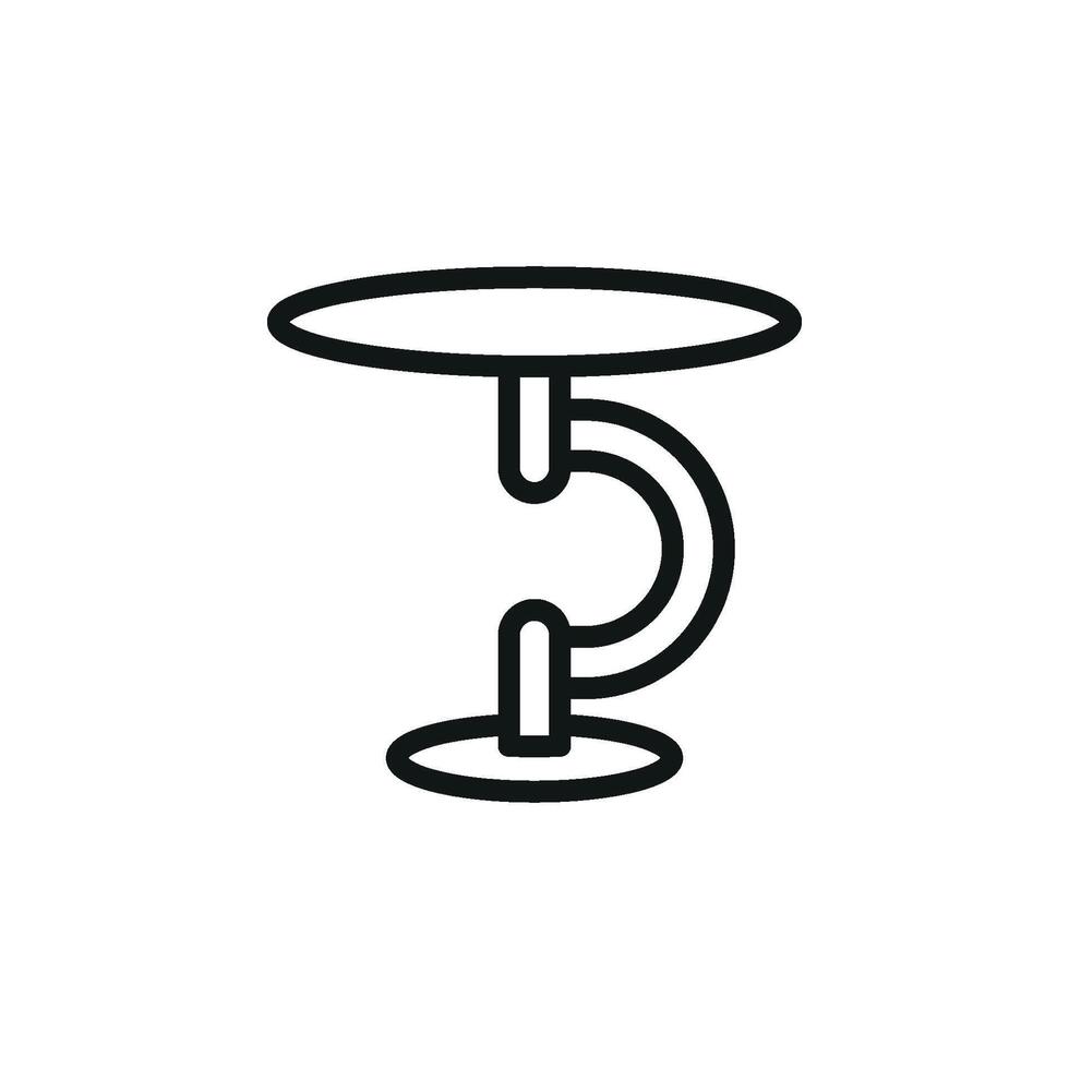 Coffee table icon design templates simple and modern vector