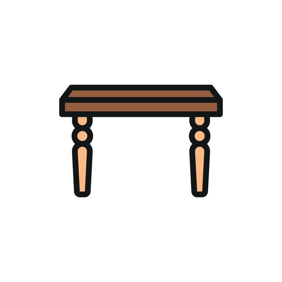 Coffee table icon design templates simple and modern vector