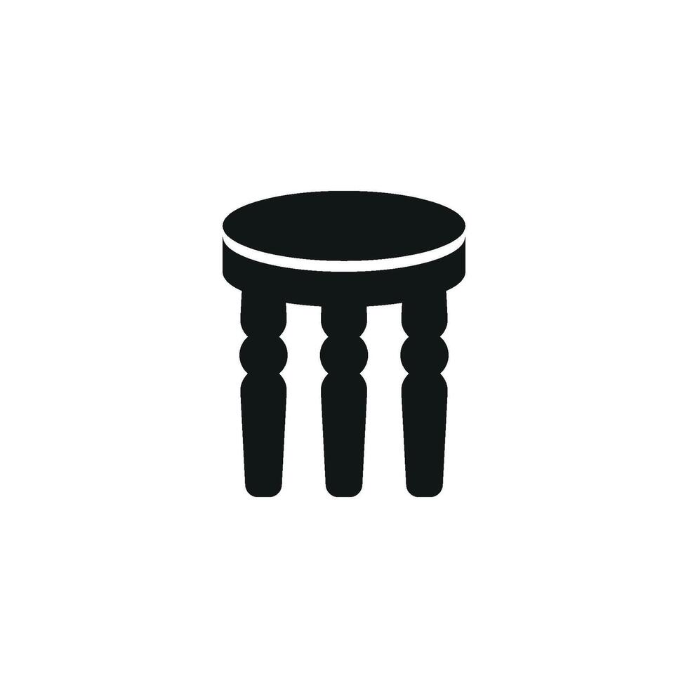 Coffee table icon design templates simple and modern vector