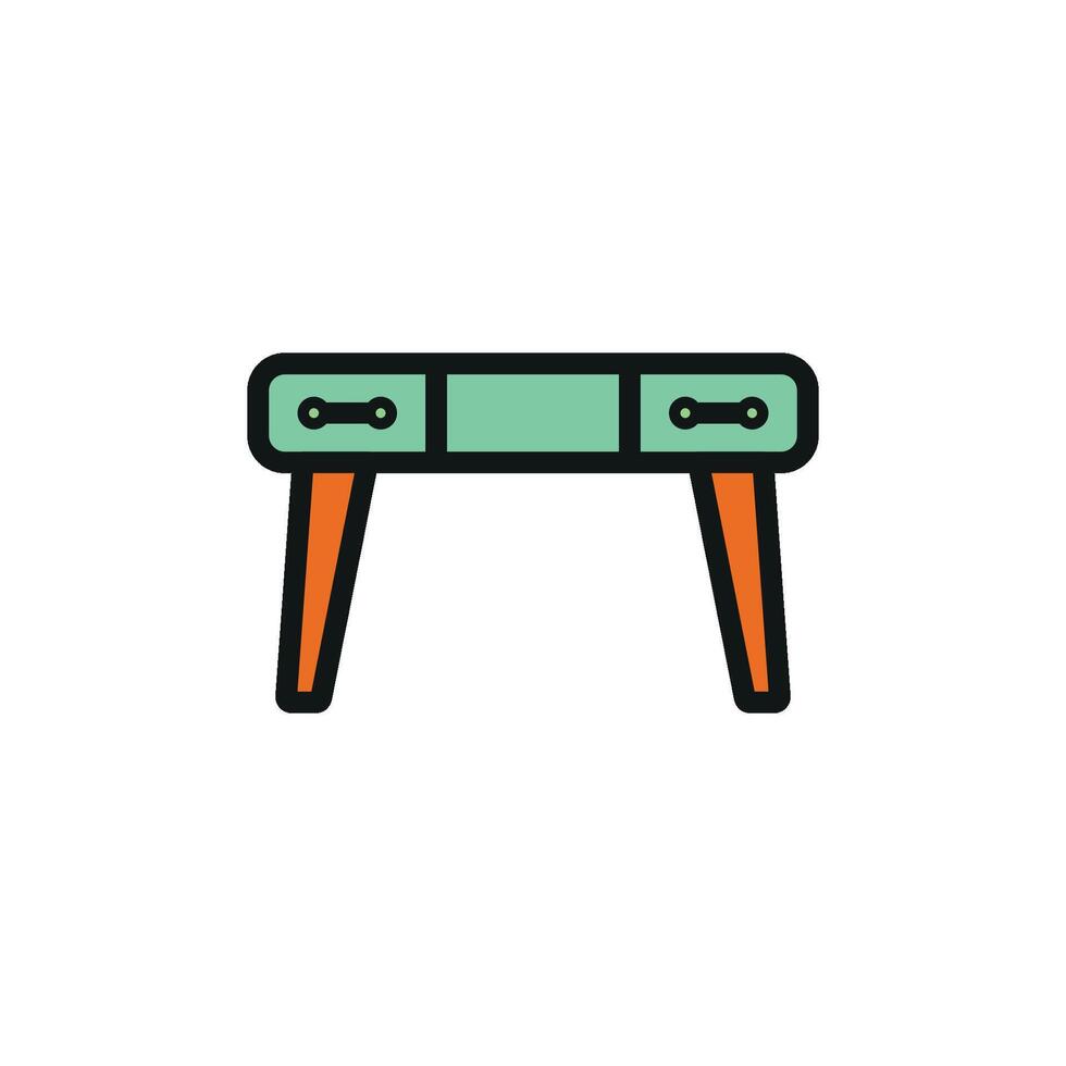 Coffee table icon design templates simple and modern vector