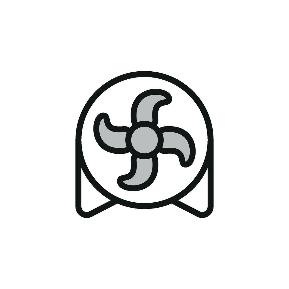 Fan icon design templates simple and modern vector