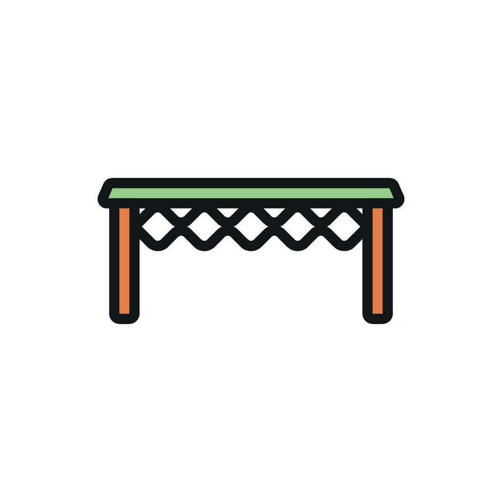 Coffee table icon design templates simple and modern vector