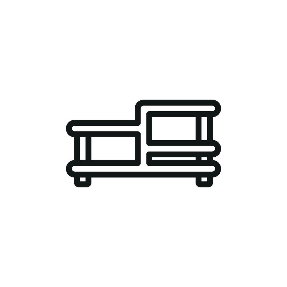 Coffee table icon design templates simple and modern vector