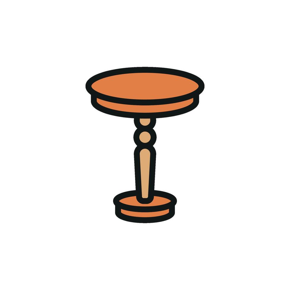 Coffee table icon design templates simple and modern vector