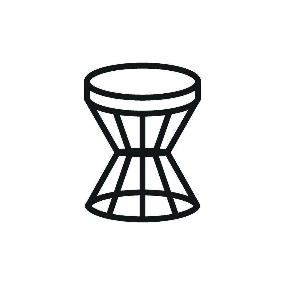 Coffee table icon design templates simple and modern vector