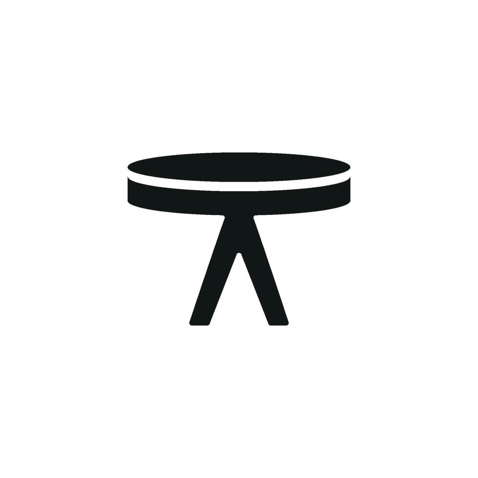 Coffee table icon design templates simple and modern vector