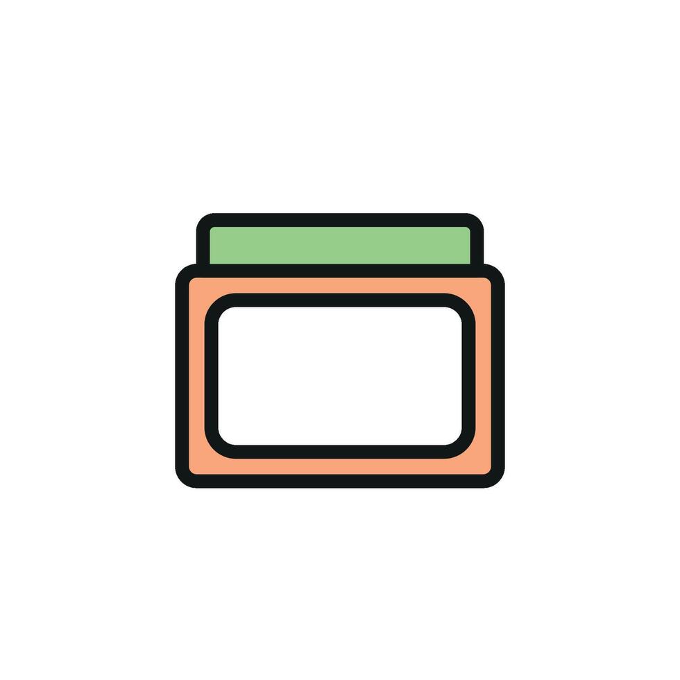 Coffee table icon design templates simple and modern vector