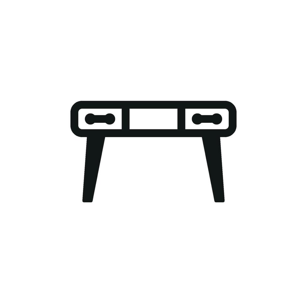 Coffee table icon design templates simple and modern vector