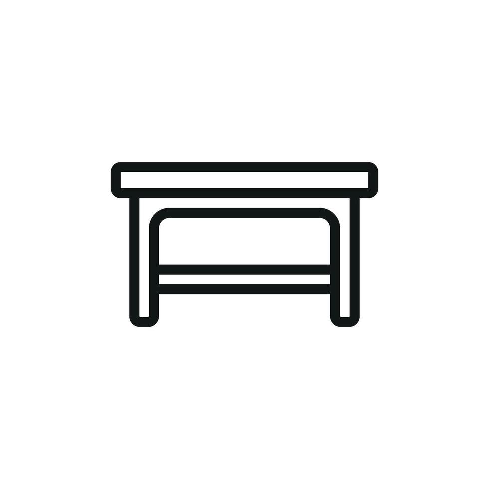 Coffee table icon design templates simple and modern vector