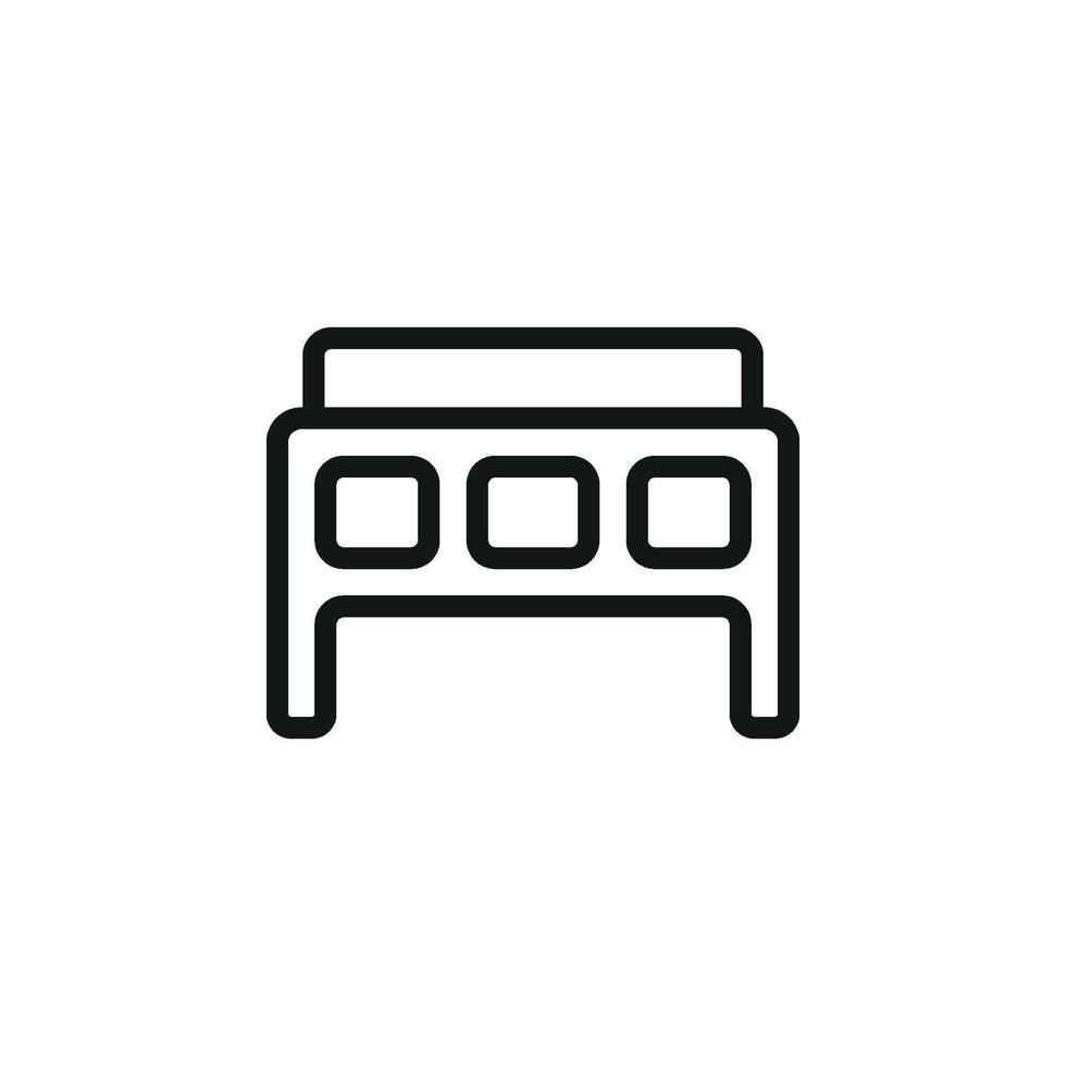 Coffee table icon design templates simple and modern vector