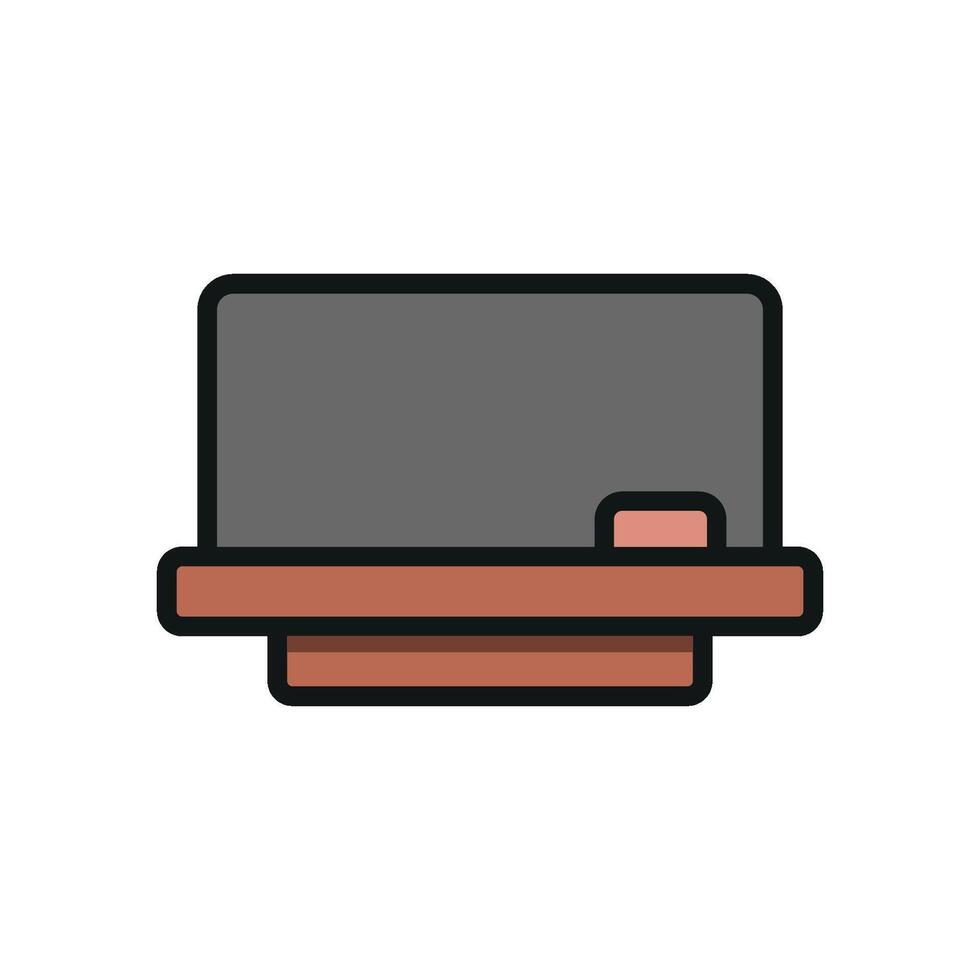 Blackboard Colored pencils icon design templates simple and modern concept vector
