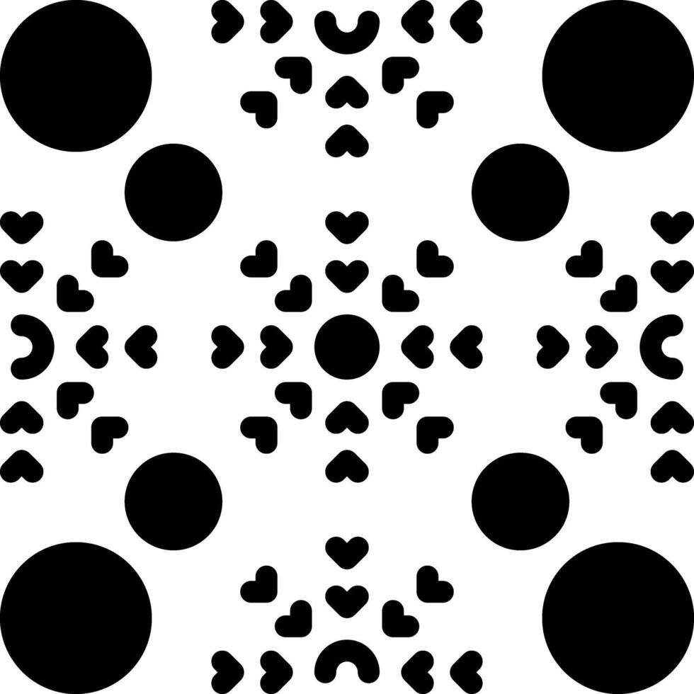 Solid black icon for snow vector