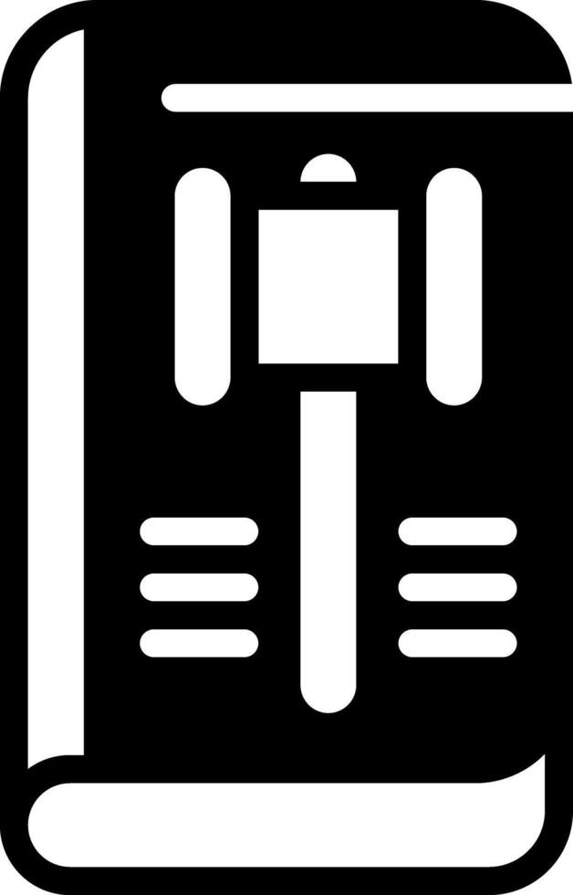 Solid black icon for conduct vector