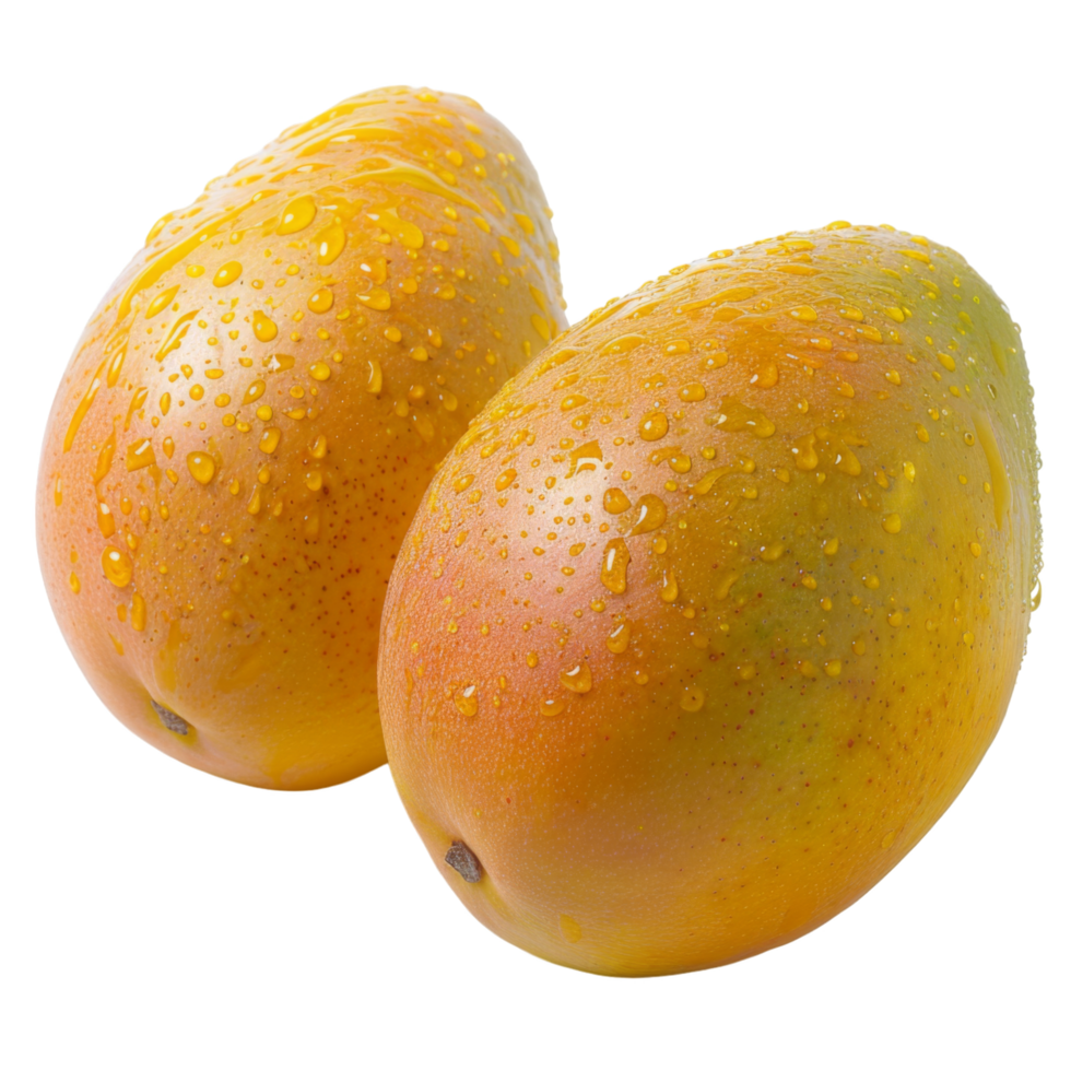 Mango, fruit realistic Illustration. Realistic Transparent file. Mockup template for artwork graphic design png