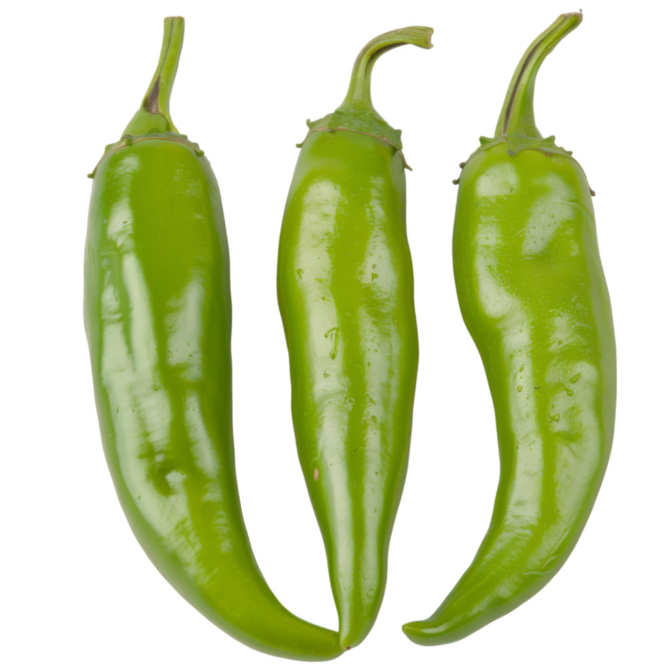 Green Pepper, fruit realistic Illustration. Realistic Transparent file. Mockup template for artwork graphic design png