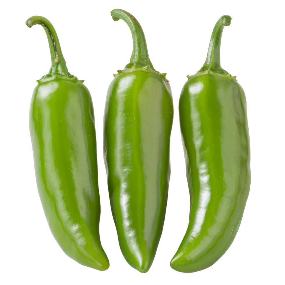 Green Pepper, fruit realistic Illustration. Realistic Transparent file. Mockup template for artwork graphic design png
