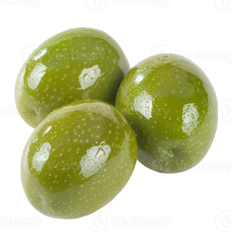 Olive, fruit realistic Illustration. Realistic Transparent file. Mockup template for artwork graphic design png